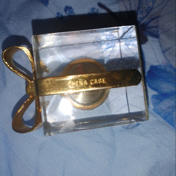 Timex Crystal,brass gift box side table clock - Picture 3 of 5